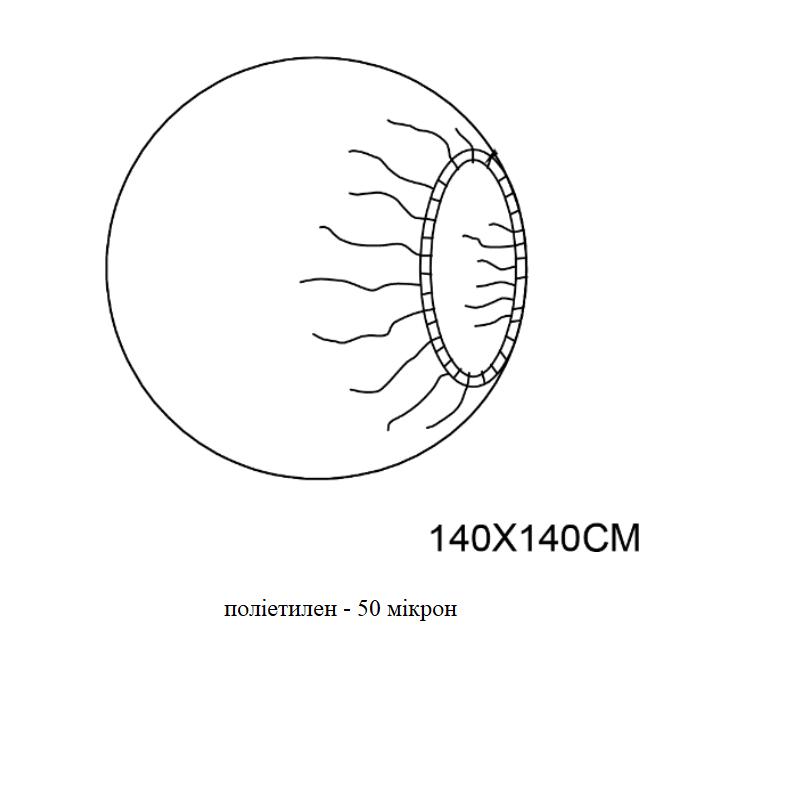 Чохол для апаратури 140 см х 140 см (поліетилен – 40 мікрон), (стерильний) NUREL®